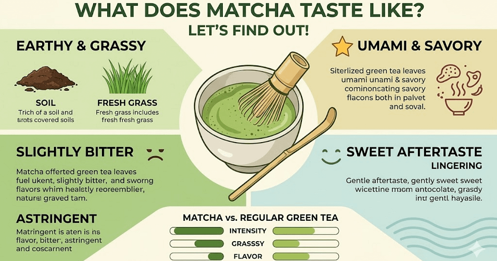 What Does Matcha Taste Like